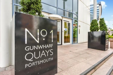 1 bed studio, Gunwharf Quays, University of Portsmouth, Portsmouth, PO13FR - Image 2